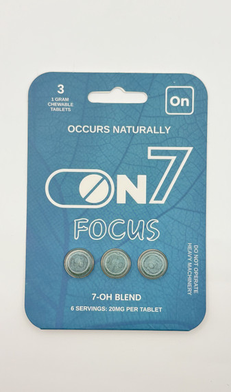 On 7 Focus 7oh + Pseudo 3ct 20mg each