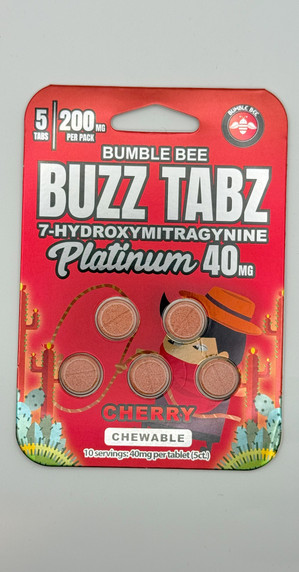 Bumble Bee Buzz Tabz 7-Hydroxy 5ct 40mg each