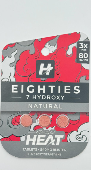 Heat Eighties 7 Hydroxy 3ct 80mg each