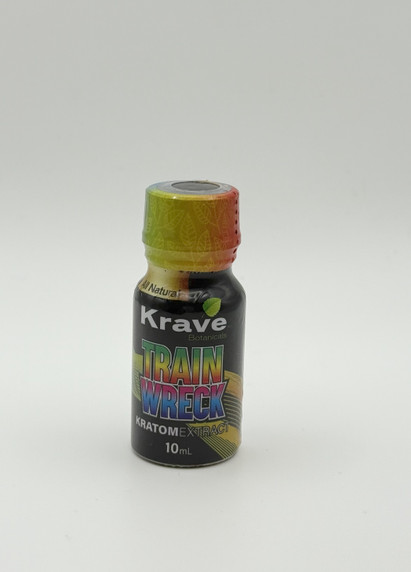 Krave Trainwreck Kratom Extract Shot 10mL