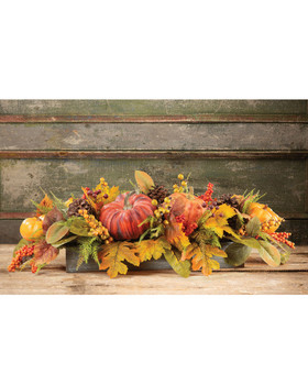 Buy colorful Pumpkins & Berries Autumn Centerpiece at Petals