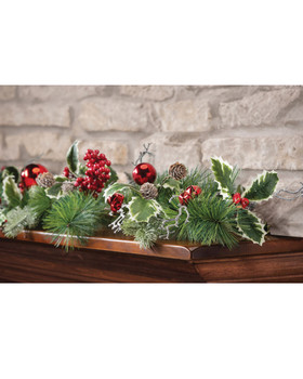 Jingle Bells Artificial Holiday Garland