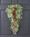 Holly, Ivy & Berries 28" Artificial Holiday Teardrop, By Petals.