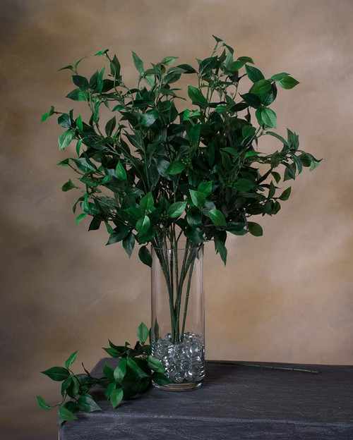 25" Faux Mountain Laurel Foliage Spray