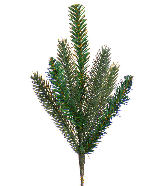 14" Artificial Arroyo Pointed Pine Foliage Stem