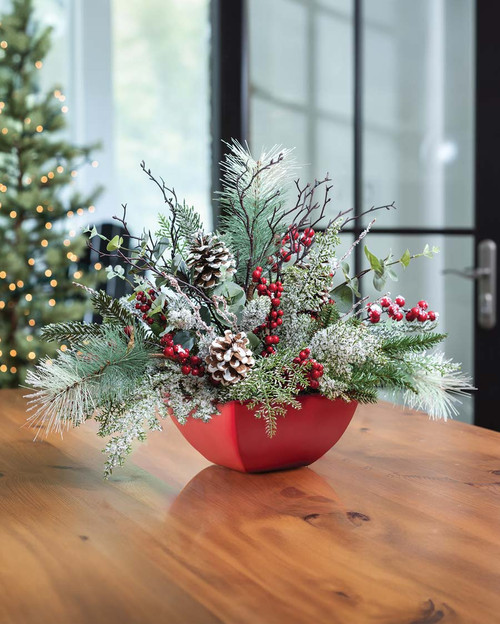 Festive Christmas Centerpieces and Floral Designs at Petals.com