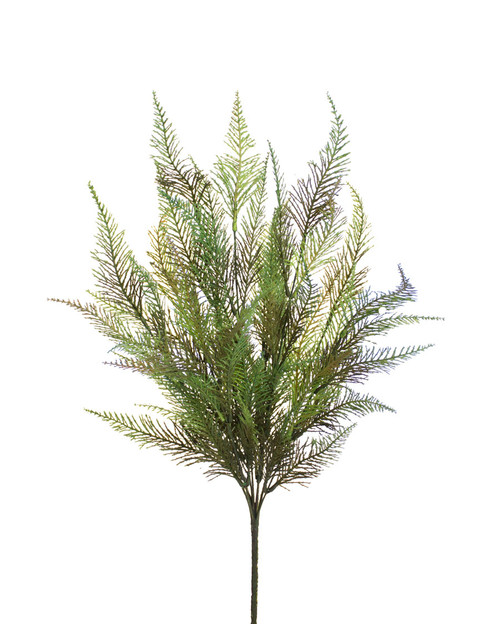 Artificial Spiked Fern Bush Foliage - 22"