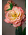 Salmon Peach Blown Open Rose Silk Flower Stem