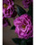 Lavender Mauve Blown Open Rose Silk Flower Stem