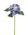 Heavenly Blue Silk Hydrangea Flower Stem