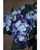 Heavenly Blue Silk Hydrangea Flower Stem