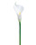 Cream Silk Calla Lily Bud Flower Stem
