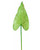 18" Faux Anthurium Leaf Foliage Stem