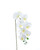White Floppy Phalaenopsis Faux Foliage Orchid Stem