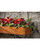 Plush Velvet Poinsettia, Pine & Berries Artificial Christmas Holiday Garland, available at Petals.