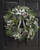 Winter White & Silver 24" Artificial Holiday Wreath, available at Petals.