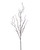 30" Faux Twig Foliage Stem Spray in Natural Brown and Black.
