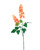 27" Hybrid Lilac Silk Flower Stem Spray in Peach.