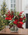 Plush Velvet Poinsettia, Pine & Berries Artificial Christmas Bouquet, available at Petals. Plush Velvet Poinsettia, Pine & Berries Artificial Christmas Bouquet, available at Petals.