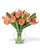 Orange Garden Tulip Faux Flower Bouquet