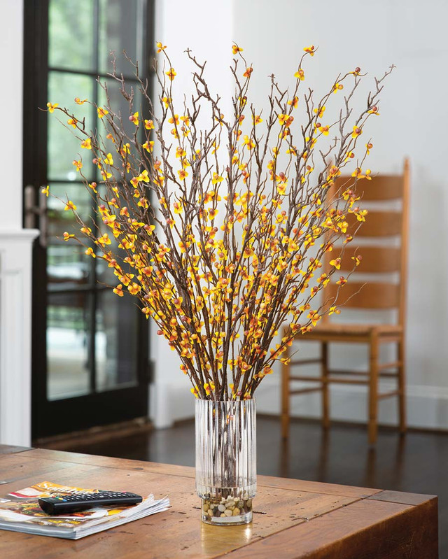 Bittersweet & Birch Silk Flower Arrangement
