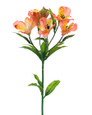 Yellow/Rose Alstroemeria Silk Flower Stem
