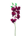 18" Artificial Mini Dendrobium Orchid Stem in Purple