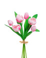 Faux Tulip Bundle in Two Toned Pink.