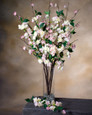 33" Apple Blossom Silk Flower Stem Spray