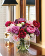 Captivating Roses Silk Flower Centerpiece
