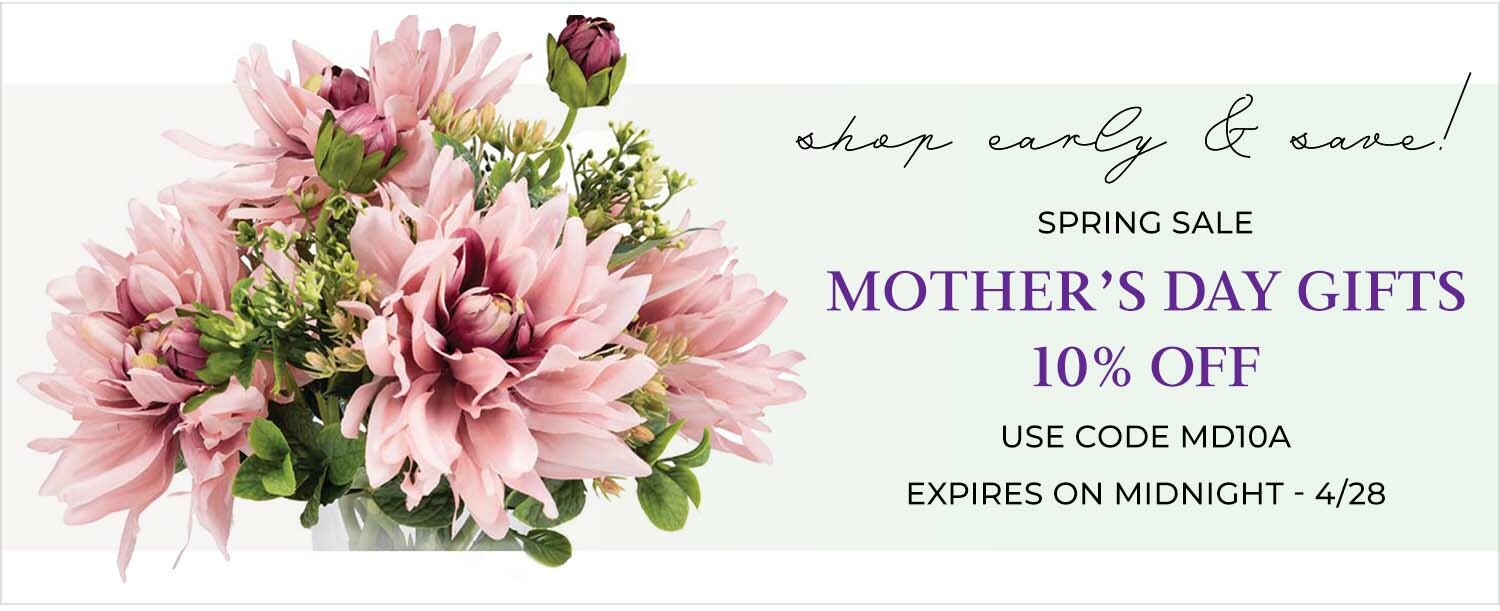 Mother's Day Gift Ideas: Our Mother's Day Collection features beautiful floral gifts crafted by hand for everlasting enjoyment.