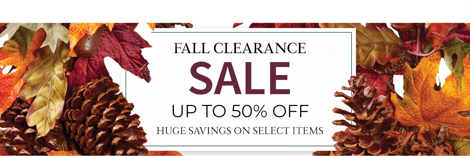 Fall Clearance Sale