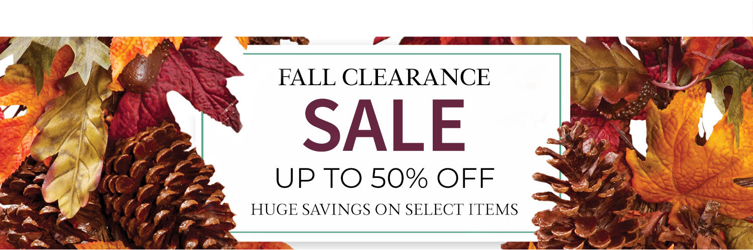 Fall Clearance Sale