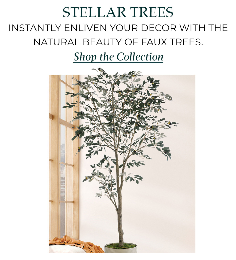 Silk and Artificial Trees: Add warmth and life to any setting with stellar trees by Petals.