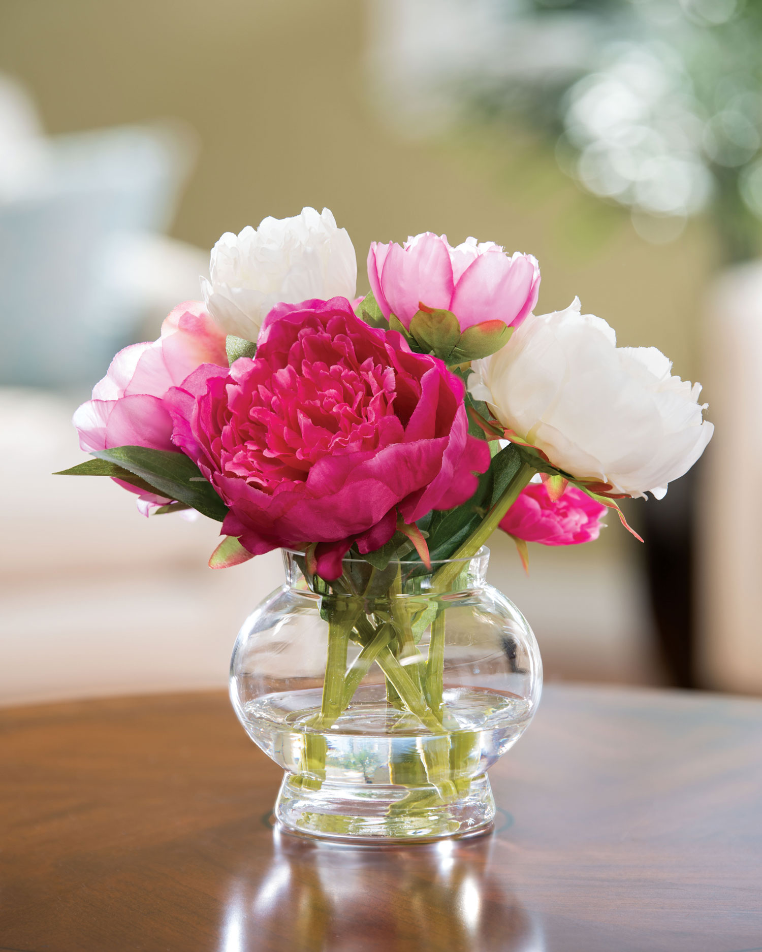 Perfect Pink Peonies - Faux Flowers