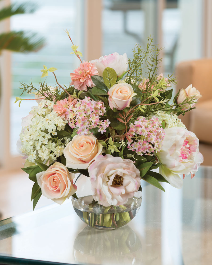 peony arrangements