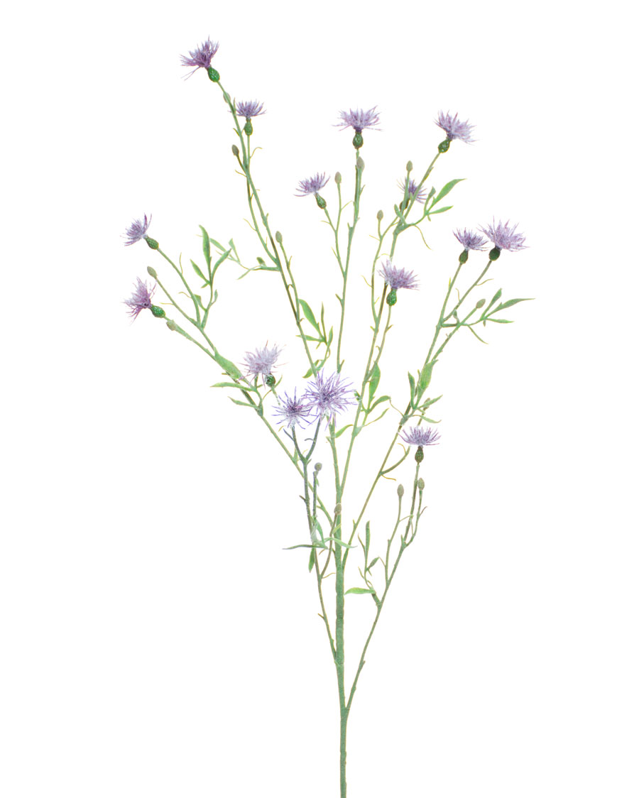 12.5 Daisy Silk Flower Stem Spray (x 3) with Bud