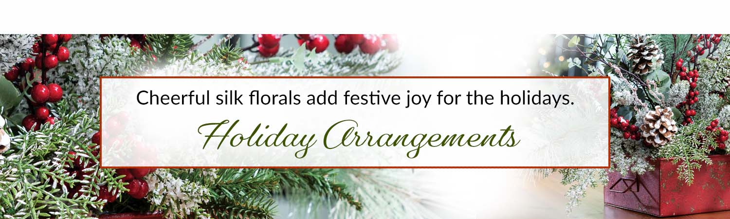 Holiday Silk Arrangements