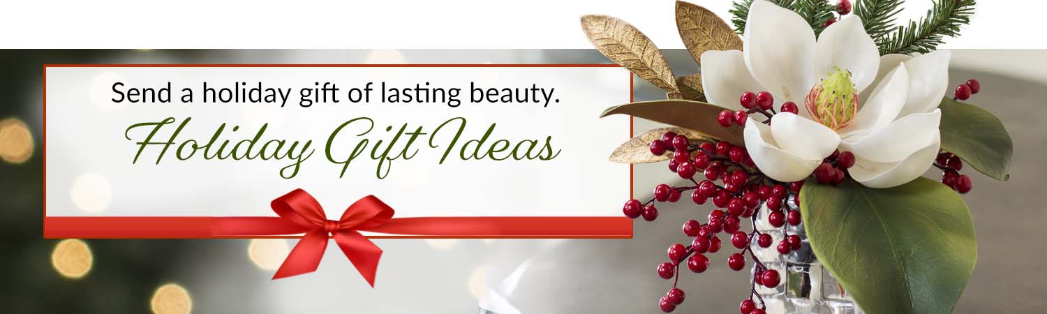 Holiday Silk Flower Gift Collection