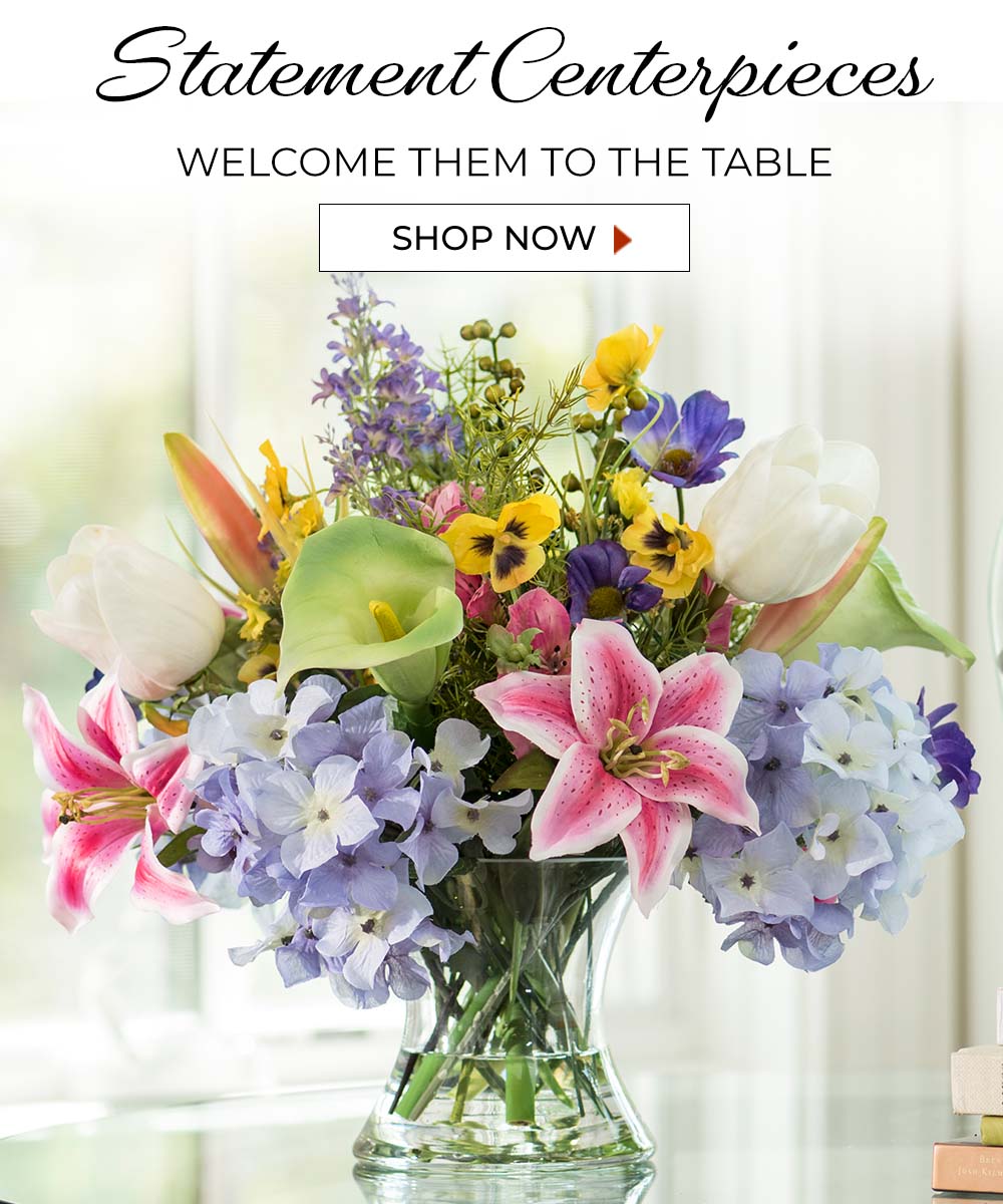 Order Silk Flower Arrangements, Artificial Plants and Trees at Petals