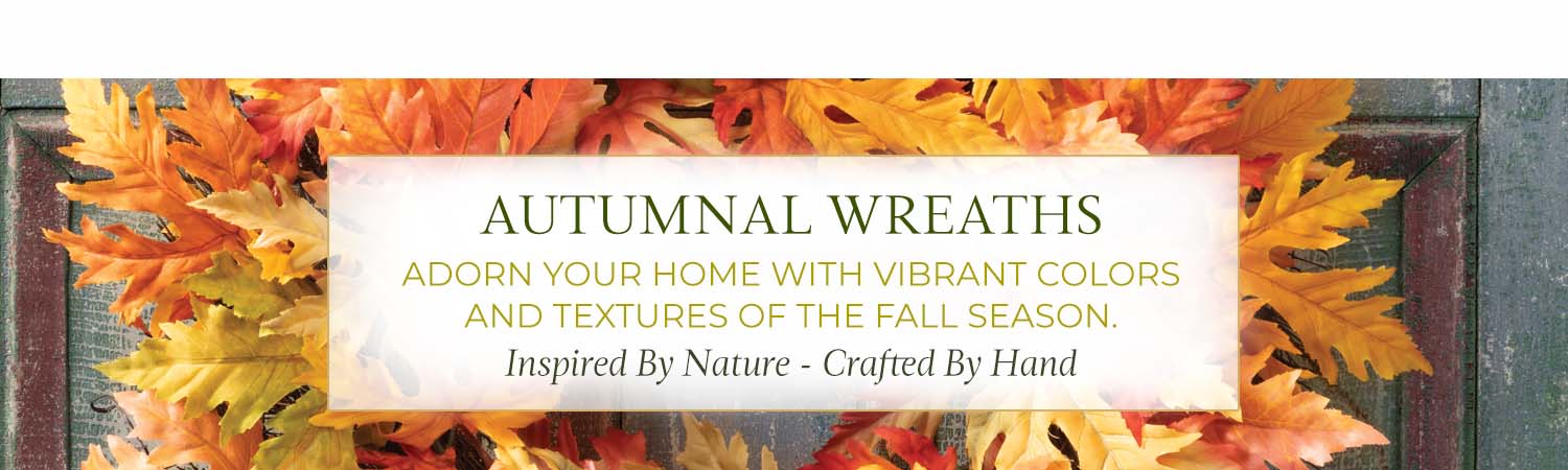 Autumn Silk Wreaths & Swags