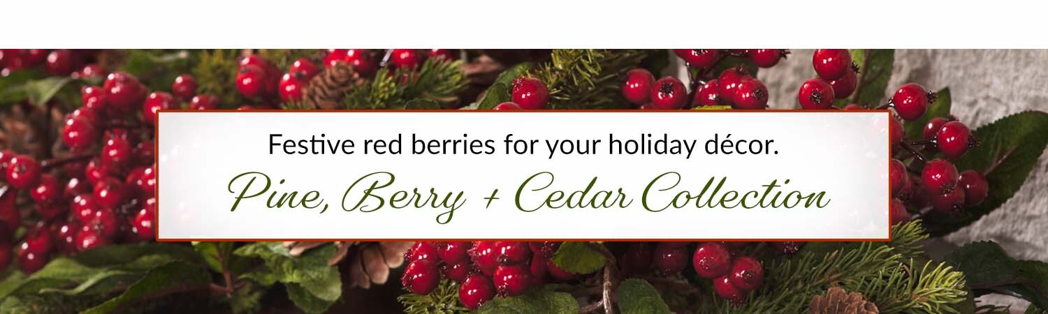 Pine, Berry, and Cedar Collection