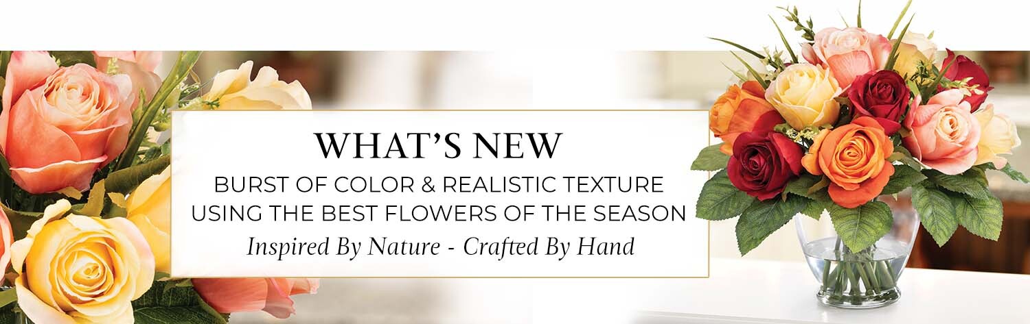 New Silk Flower Designs