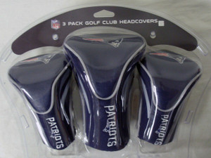 Team Golf Contour Golf Club Headcovers 3pk (New England Patriots) NFL NEW Team Golf Contour Golf Club Headcovers 3pk (New England Patriots) NFL NEW