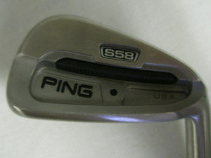 Ping S58 3 iron Black Dot (Steel CS Lite Stiff, -1/2" SHORT) 3i S-58 Golf Club