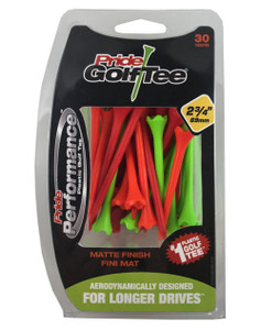 Pride Performance Plastic Golf Tees (2.75", Matte Finish, Multicolor, 30pk) NEW Pride Performance Plastic Golf Tees (2.75", Matte Finish, Multicolor, 30pk) NEW