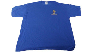 TP Mills "Let's Play" Short Sleeve T-Shirt (Blue, XL) RARE NEW TP Mills "Let's Play" Short Sleeve T-Shirt (Blue, XL) RARE NEW