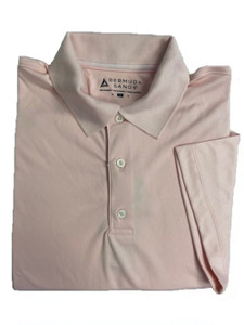 Bermuda Sands Short Sleeve Polo Shirt (Falcon, Rosy Pink, Medium) Golf NEW Bermuda Sands Short Sleeve Polo Shirt (Falcon, Rosy Pink, Medium) Golf NEW
