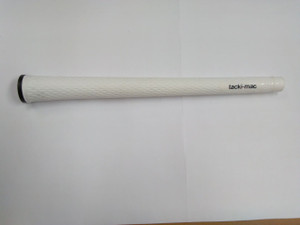 Tacki-Mac Itomic White with Black Cap Grip (White, Midsize) 60R 48g NEW Tacki-Mac Itomic White with Black Cap Grip (White, Midsize) 60R 48g NEW