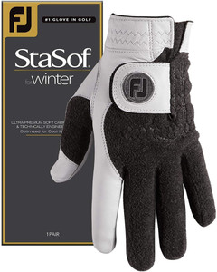 Footjoy StaSof Winter Golf Gloves (Pearl, Men's Pair, MEDIUM) 2019 NEW Footjoy StaSof Winter Golf Gloves (Pearl, Men's Pair, MEDIUM) 2019 NEW